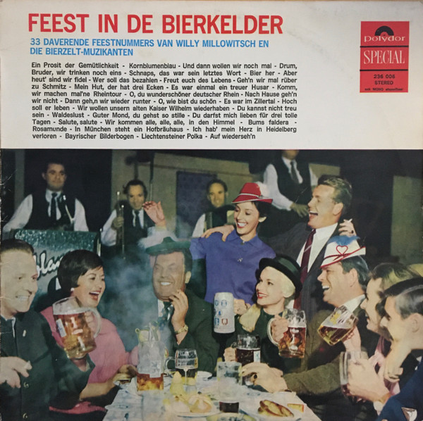 feest in de bierkelder