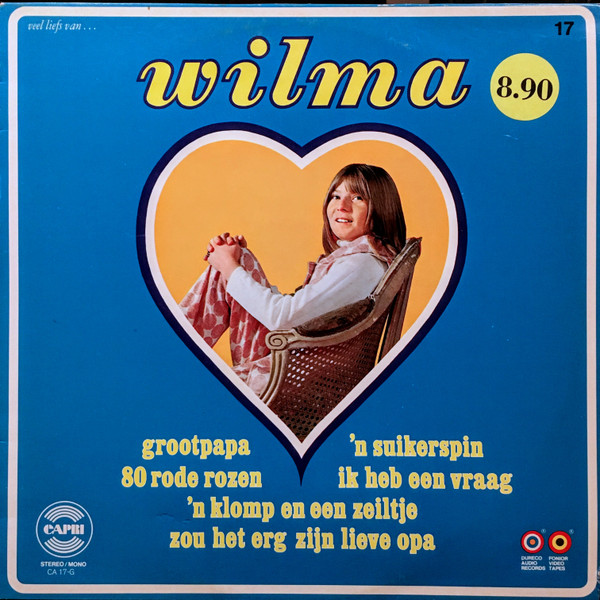 veel liefs van …. wilma