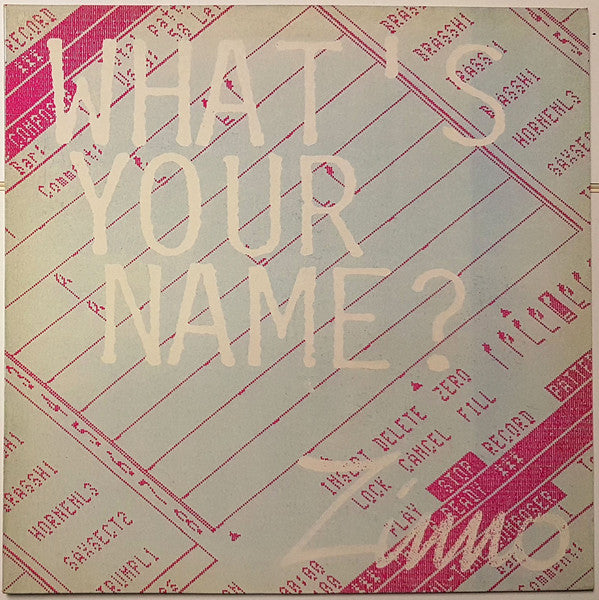 what's your name? 12